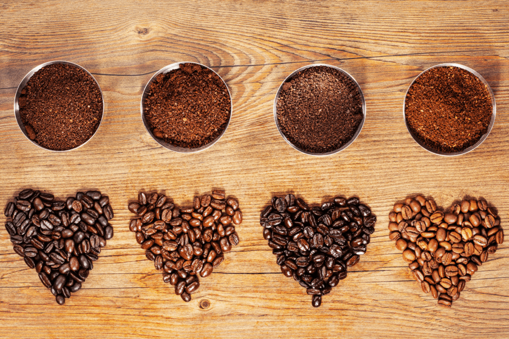Preparação do café